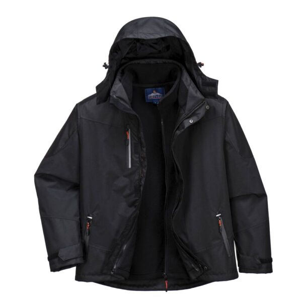 Parka 3-en-1 Radial Noir